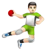 Person Playing Handball: Light Skin Tone Emoji 🤾🏻 image - WhatsApp style