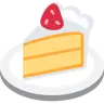 Kurabiye Emoji 🍰 image - Twitter / X (Twemoji) style