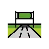 Emoji Autostrada 🛣 image - OpenMoji style