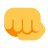 Emoji Fisted Hand Sign 👊 image - Tossface style