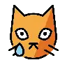 哭泣的貓 Emoji 😿 image - OpenMoji style