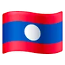 Flag: Laos Emoji 🇱🇦 image - Samsung style