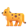 Emoji Leopardo 🐆 image - Microsoft 3D Fluent style