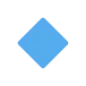 Petit losange bleu Emoji 🔹 image - Twitter / X (Twemoji) style
