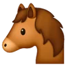 Emoji Horse Face 🐴 image - Samsung style