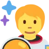 Astronaut Emoji 🧑‍🚀 image - Twitter / X (Twemoji) style