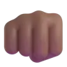 Oncoming Fist: Medium-Dark Skin Tone Emoji 👊🏾 image - Microsoft 3D Fluent style