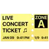 Ticket Emoji 🎫 image - Apple style