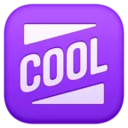 Enfriar al cuadrado Emoji 🆒 image - Facebook Meta style