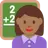 Woman Teacher: Medium-Dark Skin Tone