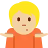 Person Shrugging: Medium-Light Skin Tone Emoji 🤷🏼 image - Twitter / X (Twemoji) style