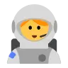 Woman Astronaut Emoji 👩‍🚀 image - Tossface style