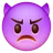Angry Face With Horns