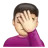 Man Facepalming: Light Skin Tone