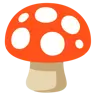 Emoji Fungo 🍄 image - Google Noto Color style
