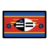 Flag: Eswatini Emoji 🇸🇿 image - OpenMoji style