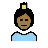 Person With Crown: Medium-Dark Skin Tone