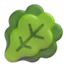 เขียวชอุ่มใบ Emoji 🥬 image - Microsoft 3D Fluent style