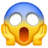 Gesicht in Angst schreien Emoji 😱 image - Samsung style