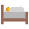 ที่พักสำหรับนอน Emoji 🛌 image - Tossface style