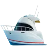 Emoji Barca a motore 🛥 image - Apple style
