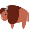 野牛 Emoji 🦬 image - Twitter / X (Twemoji) style