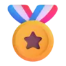 Sport-Medaille Emoji 🏅 image - Microsoft 3D Fluent style