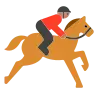 Horse Racing: Medium Skin Tone Emoji 🏇🏽 image - Tossface style