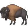 野牛 Emoji 🦬 image - Apple style