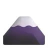 ภูเขาฟูจิ Emoji 🗻 image - Microsoft 3D Fluent style