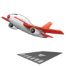 Odlot samolotu Emoji 🛫 image - WhatsApp style