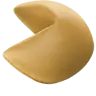 Biscuit de fortune Emoji 🥠 image - Apple style