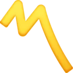 เครื่องหมายสลับส่วนหนึ่ง Emoji 〽 image - Facebook Meta style