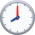 시계 얼굴 8 개의 Oclock