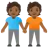 People Holding Hands: Light Skin Tone, Medium-Dark Skin Tone