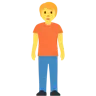 Person Standing Emoji 🧍 image - Twitter / X (Twemoji) style