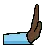 Rightwards Pushing Hand: Dark Skin Tone