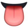 Tongue Emoji 👅 image - WhatsApp style