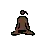 Woman In Lotus Position: Dark Skin Tone