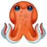 ปลาหมึกยักษ์ Emoji 🐙 image - WhatsApp style
