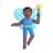 Man Fairy: Medium-Dark Skin Tone