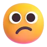 Zmieszana Twarz Emoji 😕 image - Microsoft 3D Fluent style