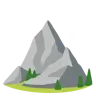 ภูเขา Emoji ⛰ image - Google Noto Color style