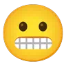 Emoji Faccia da smorfia 😬 image - Google Noto Color Animated style