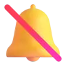 Glocke mit Stornoanschlag Emoji 🔕 image - Microsoft 3D Fluent style