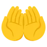 Emoji Palms Up Together 🤲 image - Google Noto Color style