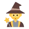 นักเวทย์ Emoji 🧙 image - Tossface style