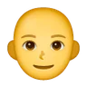 Woman: Bald Emoji 👩‍🦲 image - Samsung style