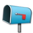 Open Mailbox With Lowered Flag