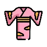 Emoji Chimono 👘 image - OpenMoji style